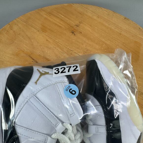 Air Jordan Retro 11 GS DMP Womens Size 7.5 (6Y) 'Gratitude' Sneakers 378038-170 - Picture 9 of 9